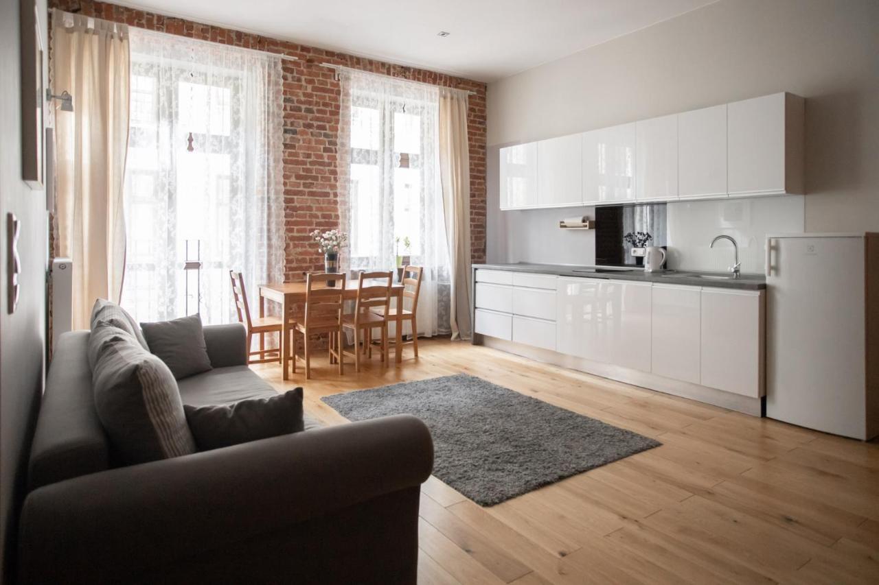 Apartament Fabrykanta Lodź Bagian luar foto